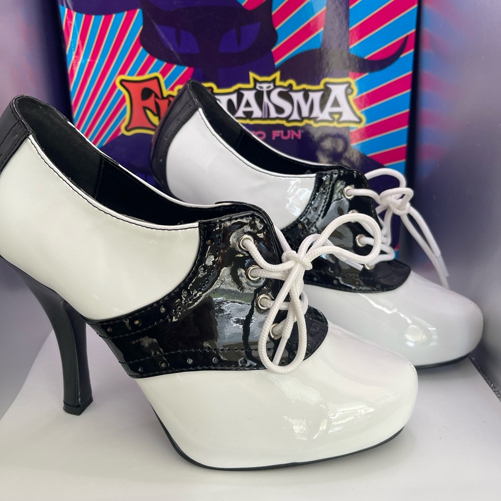 Funtasma Women’s Saddle Shoe High Heels